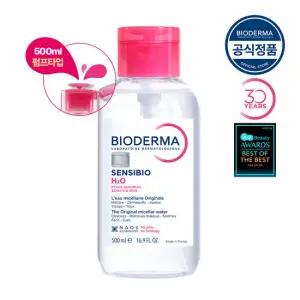 [바이오더마] 센시비오 H2O 500ml (펌프형)