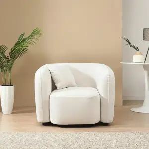 올모 디뮤어 1인 조야 패브릭 소파