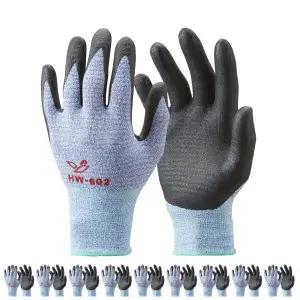 한우 HW-602 NBR 코팅장갑 10켤레