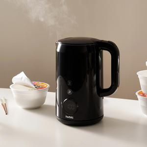 휴빅 전기 무선 커피 포트 주전자 온도조절 스텐 보온포트 포터 블랙