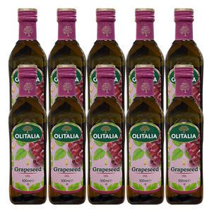 올리타리아 포도씨유 500ml 10개 / 포도씨오일