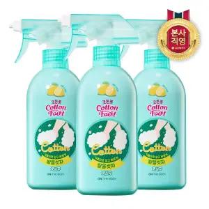 [엘지생활건강]온더바디 코튼풋 발을씻자 풋샴푸 레몬향 510ml X 3개