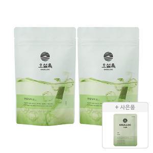 오설록 찬물녹차 20입, 2개 + 증정(세작 1입, 1개)