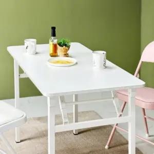 라임 접이식 테이블 1200 1500 1800 회의용 과외용 사무실 브로몰딩 폴딩테이블