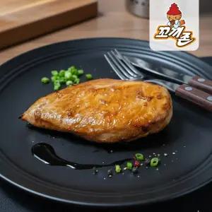 다이어트 헬스용 간장소스 한끼통살 닭가슴살 스테이크 200g 20팩