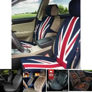 뉴 유니온잭 앞좌석시트 1pc 차량 자동차 커버/4계절/매트/시트/커버/카시트/카바/차량용/의자/차시트/차