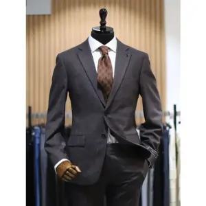 [갤러리아] BON 와인 쉐도우 글랜체크 모폴리 5:5 스판 슬림핏 슈트 BN3FJA015