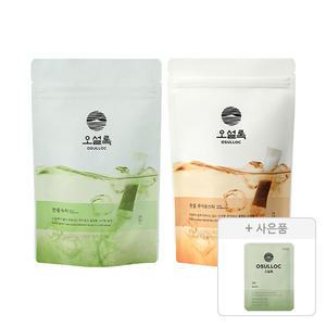 오설록 찬물녹차 20입, 1개+찬물 루이보스 티 20입, 1개+증정(세작 1입, 1개)