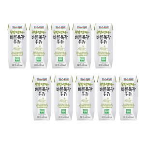 [파스퇴르] 파스퇴르 무항생제 바른목장우유 125mL 24입