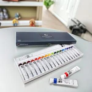 신한 수채화물감 (20색) 전문가용 워터칼라 그림 물감 학생용 미술실기 준비물 화방용품