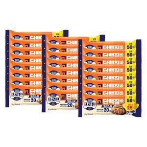 [롯데웰푸드]이지프로틴 고단백질바 크리스피 50gX24개