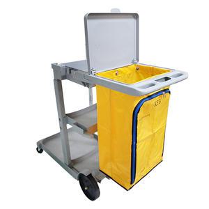 옳은유통 덮개형 청소카트/ 호텔 사무실 학교 식당 업소 청소 도구 장비 카트