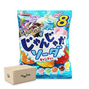 잔자카 소다 캔디 108.8g (1박스-6개) 일본사탕 8가지맛
