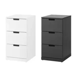 이케아 NORDLI 3칸서랍장 수납장 협탁 보조테이블