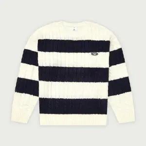 [행텐주니어][모다부평]행텐주니어 여아 볼드 스트라이프 와펜 니트/14510-140-203-33_BP