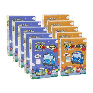 꼬마버스 타요 키즈밴드 표준형 5개 + 혼합형 5개 어린이 상처밴드 캐릭터 반창고 어린이집 선물 답례품