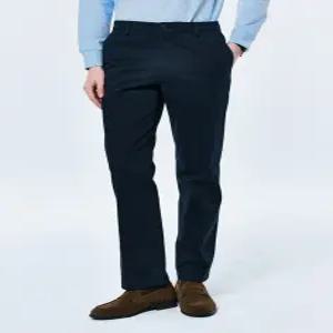 헤지스 남성 25SS [STRAIGHT] 네이비 봄 치노 팬츠 HZPA5A372N2
