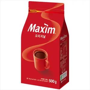 맥심 오리지날 리필커피 500g/넉넉한 유통기한x오늘출발