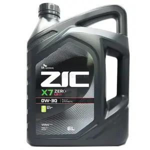 지크 엔진오일 X7 제로 LS 0W30 6리터
