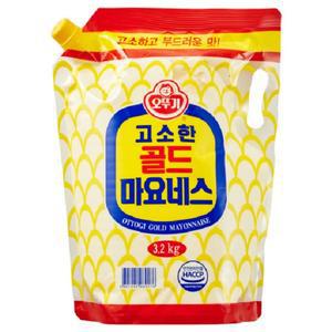 오뚜기 고소한 골드 마요네즈스파우트3.2k 1개