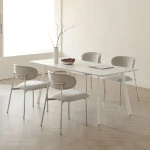 바모스 세라믹 식탁 테이블 4인용 1600