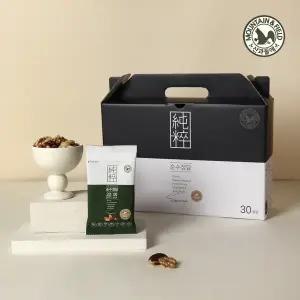 [롯데백화점]산과들에 모두볶은 하루견과 순수정담 30입 선물세트 (2세트 구매시 2봉증정)