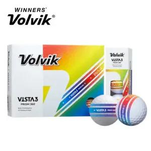 볼빅 비스타3 프리즘 3피스 골프공 12구 화이트