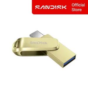 [샌디스크]정품 울트라 USB 3.2 Gen1 듀얼 드라이브 럭스 512GB DDC4 골드 USB-A Type-C OTG