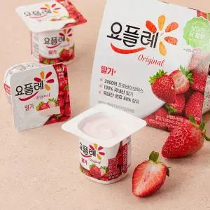 [빙그레] 요플레 오리지널 딸기 340g (85g4입)