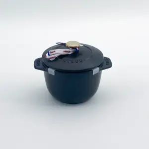 스타우브 A품 라이스 꼬꼬떼 블랙 12cm 인덕션 무쇠 주물냄비