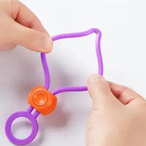 [하프클럽/셀러허브_여성트랜드패션]과자 빵 밀봉 밀폐 집게 실리콘 끈