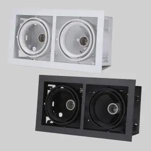 [하프클럽/셀러허브_여성트랜드패션]PAR30 멀티2구 매입형 타공 330x165 등기구