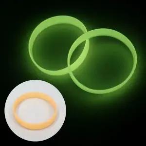 [하프클럽/셀러허브_여성트랜드패션]실리콘 형 단체팔찌 단체 야광팔찌 팔