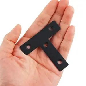 [하프클럽/셀러허브_여성트랜드패션]지지 가구 코너브라켓 보강 흑색 T자 15