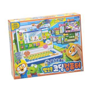 유아 학습 뽀로로 코딩 컴퓨터 마우스로 클릭 아기 노트북