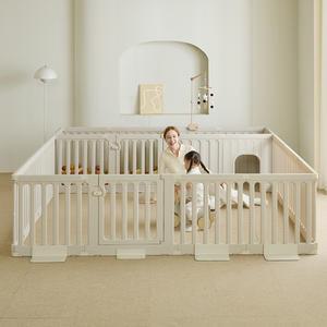 룸인어스 베이비룸 아기 제로가드 유아 침대 울타리 크림 화이트