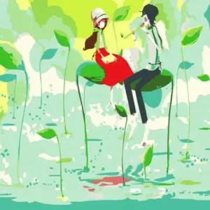 아이윙스 피포페인팅 A094 노래하는수련화 30x40 명화그리기세트