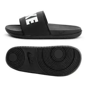 나이키 오프코트 슬라이드 슬리퍼 스포츠 남자 실외 사무실 슬리퍼 검정 4639012