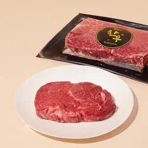 [냉장] 한우 안심 스테이크 1++(9)등급 200g(팩)