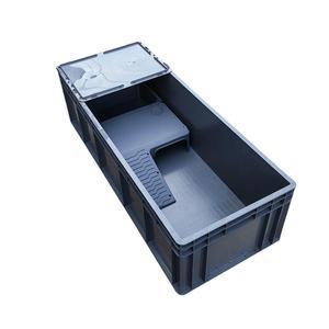 거북이 사육장 플라스틱 소형 육지 반수생 상자 어항 수족관 파충류 은신처 육지거북이사육장