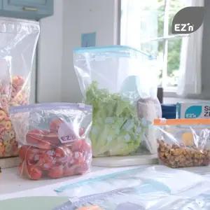 이지엔 슬라이더 지퍼백 총 154매(특대, 대형, 중형, 소형)