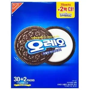 오레오 쿠키 32팩 대용량 1.6kg (32팩) 코스트코