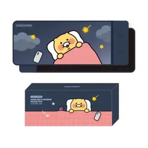 춘식이 고속 무선충전 장패드 마우스 키보드 패드 듀얼 데스크매 대형 책상