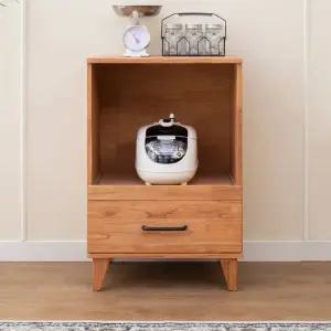 네오 쥴리 참죽원목 주방 렌지대 수납장 600 NES694