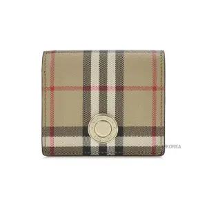 [라벨루쏘]  SS25 여성 체크 바이폴드 지갑 8094425 LS BIFOLD WALLET DFC A7026