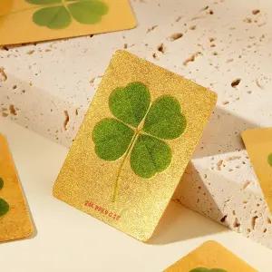 골드팡 24k 행운클로버 순금 카드 0.2g