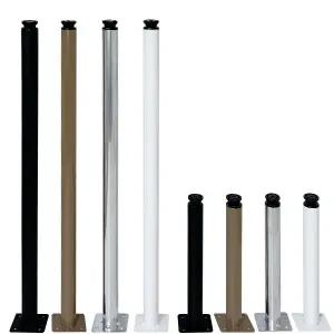 원통조절가구다리 300mm 700mm 가구발 식탁다리 상다리 책상 발통 조절발 철제 32파이