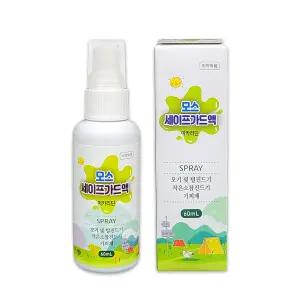 일명제약 모스 세이프가드액 이카리딘 모기 진드기 기피제 스프레이 60ml x 1개 어린이 성인 사용가능