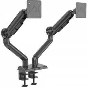 듀얼모니터세팅 높낮이 각도조절 32인치 관절암 책상거치대