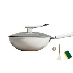 케이맘 티타늄프라이팬 논스틱 냄비 30cm+ 뚜껑Q260-O